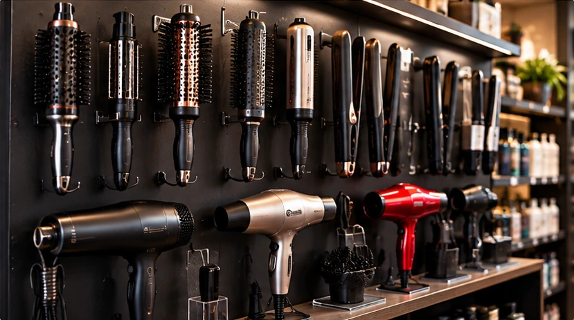 Care4Hair Sortiment: Zubehör und Elektro-Tools