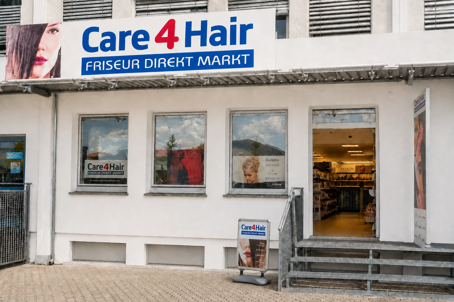 Care4Hair Fachmarkt Fulda – Außenansicht