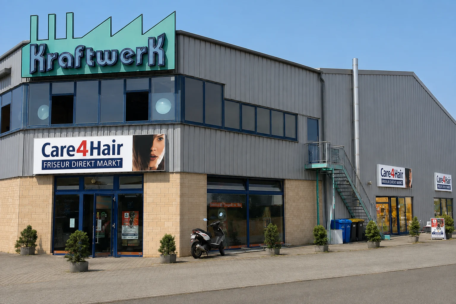 Care4Hair Fachmarkt Gründau-Lieblos – Außenansicht